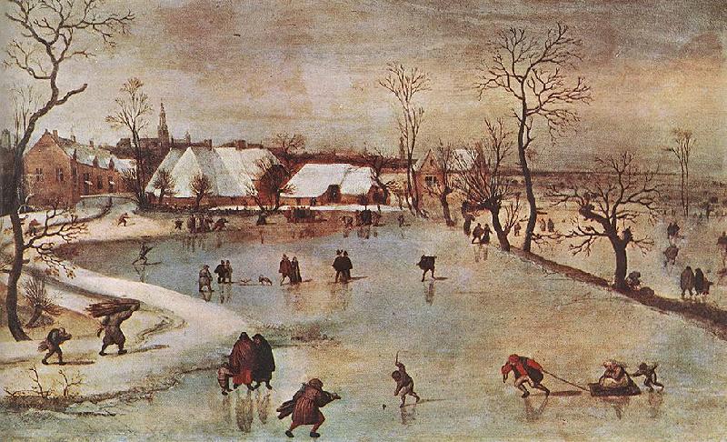 GRIMMER, Jacob Winter sg Germany oil painting art